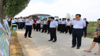 連云港市贛榆區(qū)“四合一”現(xiàn)場(chǎng)會(huì)觀摩檢查“國(guó)家生態(tài)文化教育(江蘇)基地”建設(shè)